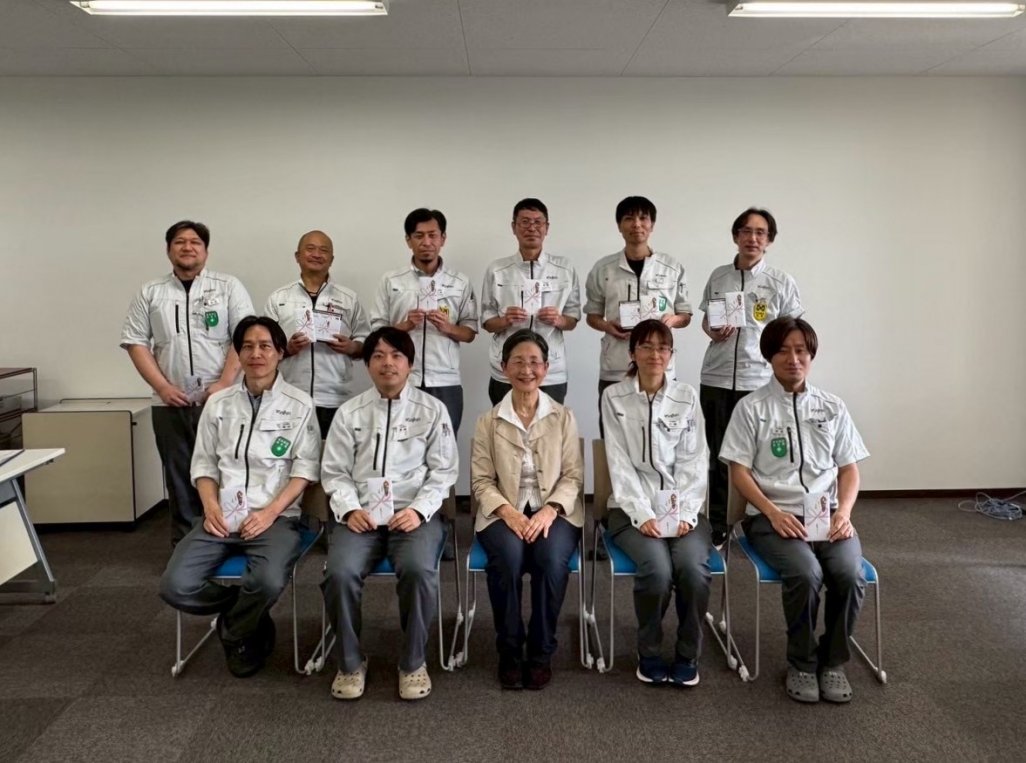 10年後になりたい自分のために「今やる」食事・運動を宣言して実行。部署・個人表彰があります。2026年からは全社員参加の式典での表彰に格上げされます。